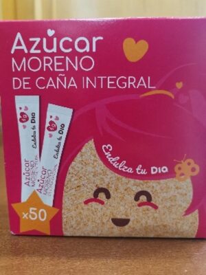 Azúcar moreno de caña integral