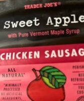 Sweet apple chicken sausage T