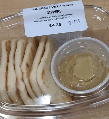 Hummad with Naan Dippers front packaging