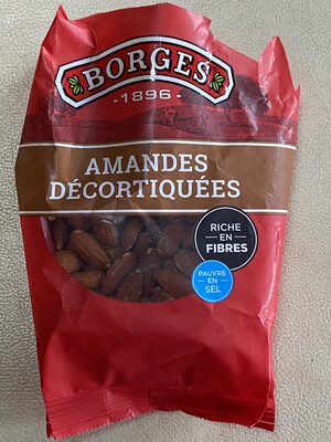 Amandes décortiquées