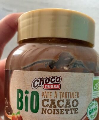 Pâte à tartiner Bio Lidl front packaging