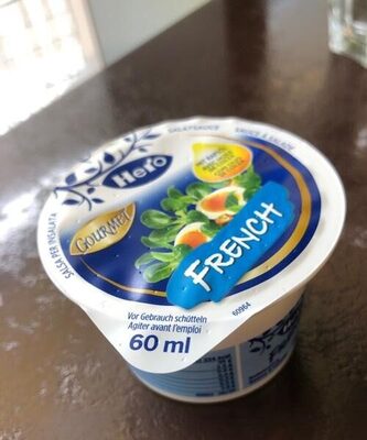 Sauce vinaigrette French