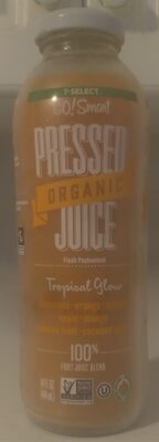 Go! Smart Tropical Glow Organic Pressed Juice front packaging