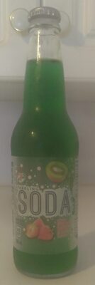 Kiwi Strawberry Sparkling Soda front packaging