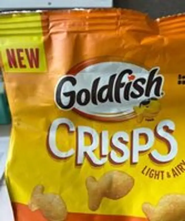 Goldfish crisps