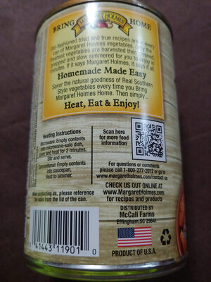 Seasoned butter beans