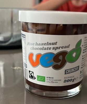 Vegan Hazelnut Spread front packaging