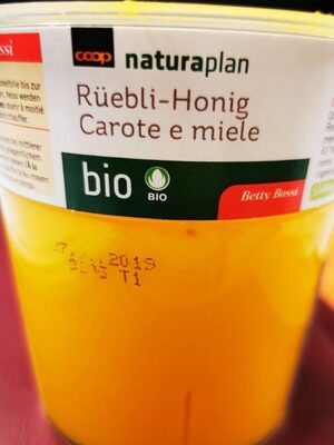 Carotte Miele front packaging