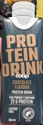 Protein Drink Chocolate Flavour front packaging