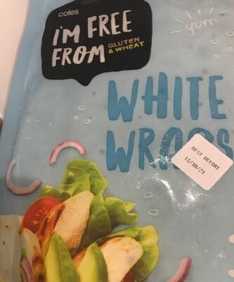 Gf   I am free from gluten wraps