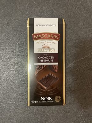 Chocolat noir 72%