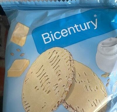 Rice cake with white chocolate