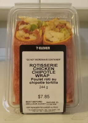 Rotisserie Chicken Chipotle Wrap
