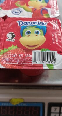 Danonino Queso Petit Suisse con fresa