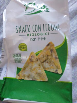 snack con legumi