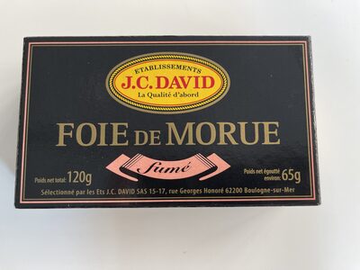 Foie de morue fumé