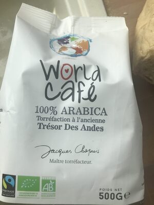 100% arabica front packaging
