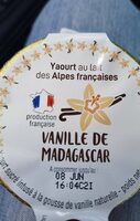 Yaourt vanille de madagascar