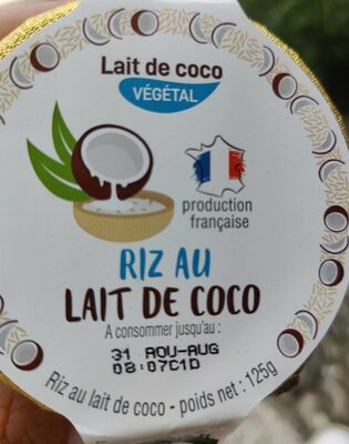 Riz au lait de coco