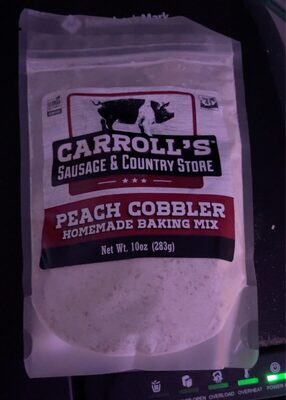 Peach Cobbler Homemade Baking Mix