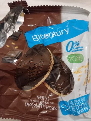 Tortitas de arroz integral con Chocolate negro