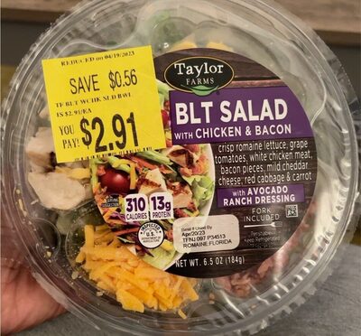 BLT Salad front packaging