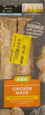 *reduced* chicken mayo sandwich