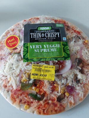 Very Veggie Supreme Pizza