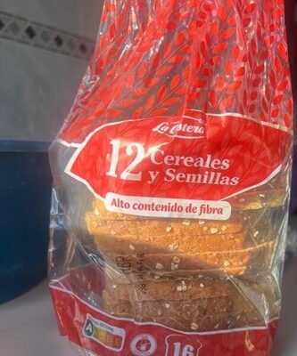 Tostada de cereales y semillas