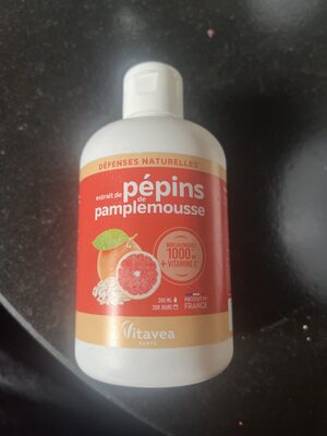 Extrait de pépins de pamplemousse