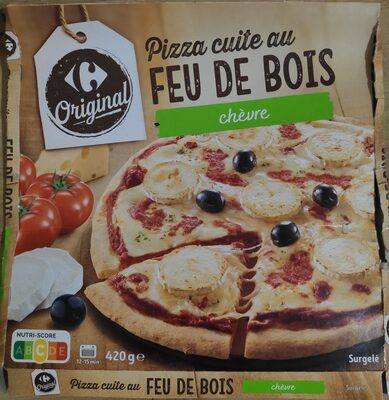 Pizza Cuite au feu de bois Chèvre