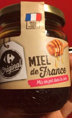 Miel de france jura front packaging
