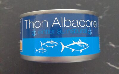 Thon Albacore entier au naturel