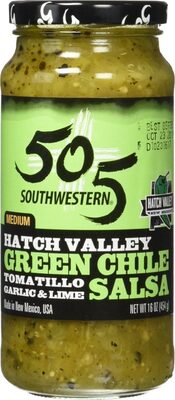 Hatch Valley Green Chile Tomatillo, Garlic & Lime Salsa
