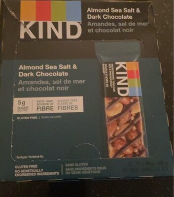 KIND Almond Sea Salt & Dark Chocolate bars