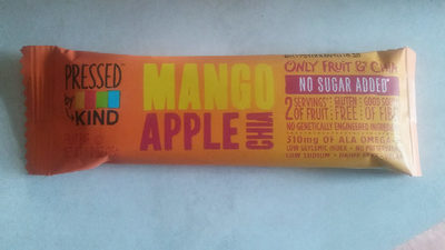 Mango apple chia fruit bar