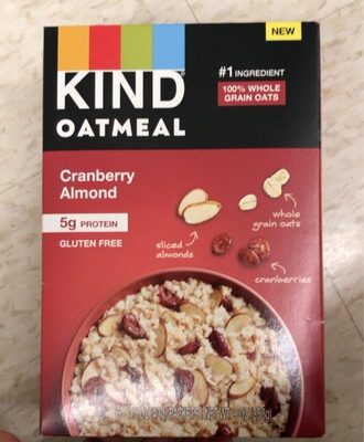 Cranberry almond gluten free