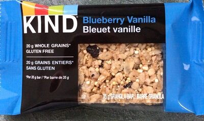 Healthy Grains Bar Vanilla Blueberry
