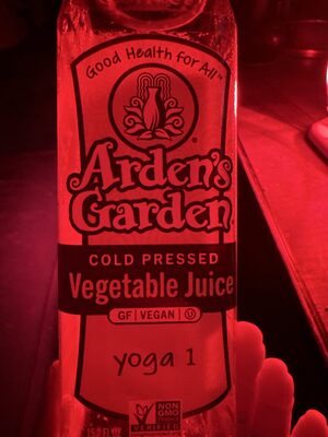 yoga 1 green juice front packaging