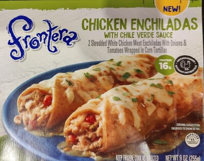 Chicken Enchilada With Chile Verde Sauce
