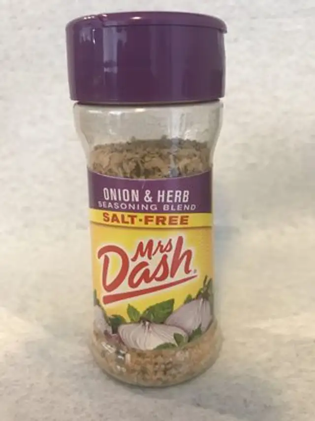 Onion & herb seasoning blend front packaging