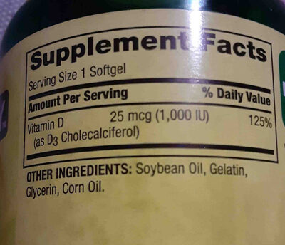 Unknown ingredients label