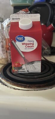 Heavy Whipping Cream front packaging
