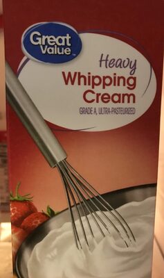 Heavy Whipping Cream front packaging