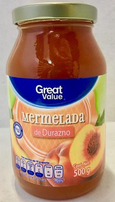 MERMELADA DE DURAZNO GREAT VALUE