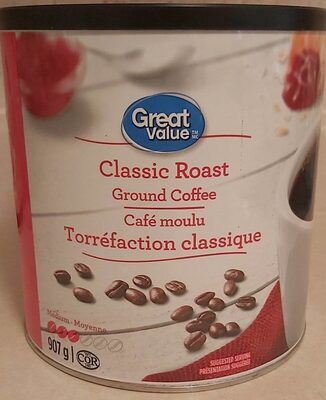 Classic roast ground coffee