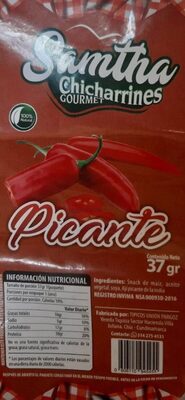 Chicharrines Gourmet Picante front packaging