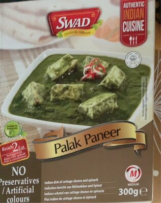 Palak paneer