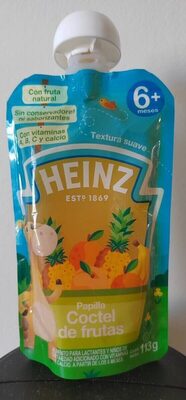 Papilla Cóctel de Frutas