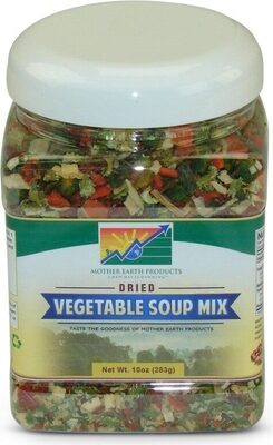 Dried vegetable soup mix